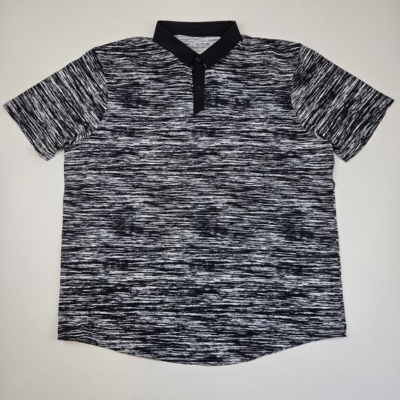 Under Armour UA Iso-Chill ABE Twist Polo Shirt Men's XL Golf Loose‎ Fit Stripped - Picture 1 of 8